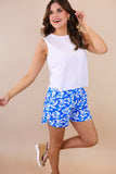 PREORDER - Jess Lea Casual Outing Shorts, Blue