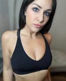 Black Lace Racerback Bralette