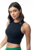 XL White Birch Bralette Top With Bra