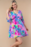 S M Ultimate Summer Floral Dress