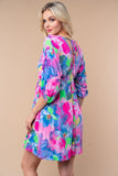 S M Ultimate Summer Floral Dress