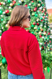 PREORDER - Levi Ribbed Quarter Zip Pullover