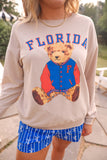 PREORDER - Jess Lea Benny The Bear Florida Pullover