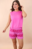 PREORDER - Jess Lea Casual Outing Shorts, Pink