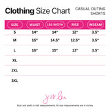 PREORDER - Jess Lea Casual Outing Shorts, Pink