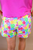 PREORDER - Jess Lea Casual Outing Shorts, Multi Floral