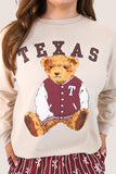 PREORDER - Jess Lea Benny The Bear Texas Pullover