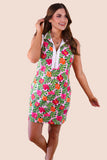PREORDER - Jess Lea Everyday Zipper Dress, Pink Tropical