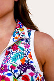 PREORDER - Jess Lea Everyday Zipper Dress, Fiesta Time White