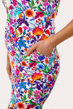 PREORDER - Jess Lea Everyday Zipper Dress, Fiesta Time White