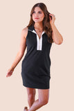 PREORDER - Jess Lea Everyday Zipper Dress, Solid Black