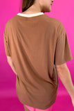 PREORDER - Jess Lea Espresso Martini Oversized Tee