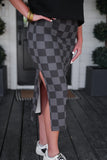 PREORDER - Jess Lea Midi Skirt, Check Back