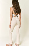 S-L Ribbed Knit High Waisted Pants