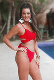 S M XXL - Jess Lea Cayman Island Wrap Swimsuit