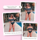 Small Only - Soaking Up The Sun Ruffle Swimsuit