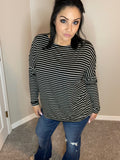 Small Only - Jess Lea Brooke Boat Neck Top