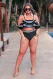 Small Only - Soaking Up The Sun Ruffle Swimsuit
