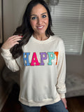 Jess Lea Happy Patch Pullover