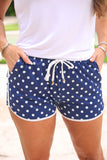PREORDER - Jess Lea Navy Polka Dot Everyday Shorts