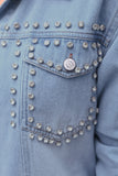 PREORDER - Jess Lea Stella Rhinestone Denim Jacket