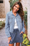 PREORDER - Jess Lea Stella Rhinestone Denim Jacket