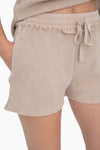 Small Only - Distressed Mineral Wash Shorts