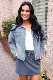PREORDER - Jess Lea Stella Rhinestone Denim Jacket