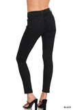 Zenana Black High Waisted Skinny Jeans