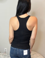 Zenana Stretchy Ribbed Racerback Tank - 2 Colors