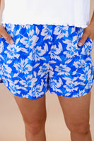 PREORDER - Jess Lea Casual Outing Shorts, Blue