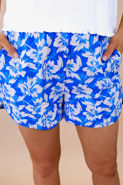 PREORDER - Jess Lea Casual Outing Shorts, Blue