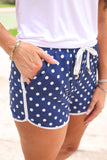 PREORDER - Jess Lea Navy Polka Dot Everyday Shorts