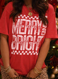 PREORDER - Merry And Bright Graphic Tee
