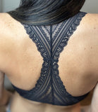 Black Lace Racerback Bralette