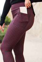 ONE SIZE-TC2 PREORDER - The Wren Plaid - Luxe Leggings