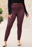 ONE SIZE-TC2 PREORDER - The Wren Plaid - Luxe Leggings