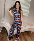 Jess Lea Montana Leopard Lounge Set
