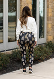 Tall Curvy Only - PREORDER - Leopard Christmas Tree Luxe Leggings