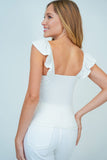 🔥HALF OFF SALE🔥Ivory Sweetheart With Shirring