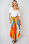 Flowy Slit Colorful Pants