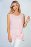 🔥HALF OFF SALE🔥Blush Oversized Flowy Pocket Tee