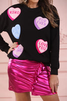 PREORDER - Jess Lea Sugar Rush Chenille Patch Pullover