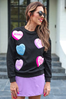 PREORDER - Jess Lea Sugar Rush Chenille Patch Pullover