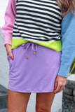 PREORDER - Jess Lea Solid Lavender Skort