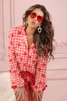 PREORDER - Jess Lea Cuter Than Cupid Ruffle Pajama Set