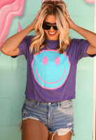 PREORDER - Distressed Smiley Tee