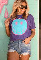 PREORDER - Distressed Smiley Tee