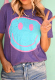 PREORDER - Distressed Smiley Tee