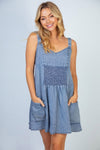 🔥HALF OFF SALE🔥Relaxed Denim Dress With Pockets